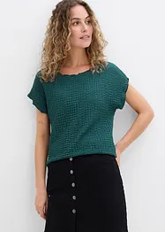 Topp av lett krepp, bonprix