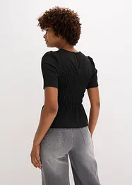 Topp med vaffelsøm, bonprix