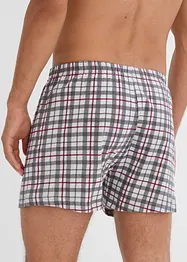 Ledig boxershorts (3-pack) rutete, bonprix