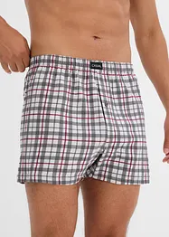 Ledig boxershorts (3-pack) rutete, bonprix