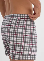 Ledig boxershorts (3-pack) rutete, bonprix