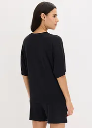 Oversized kort pyjamas av myk modal, bonprix