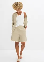 Slip on-shorts av 100% bomull, bonprix