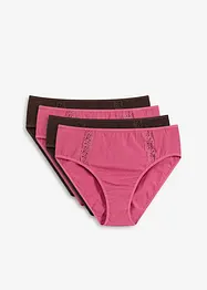 Maxitruse (4-pack) med økologisk bomull, bonprix