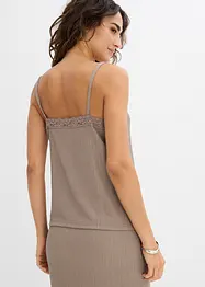 Singlet av lett krepp, bonprix