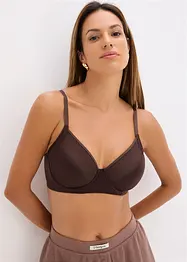 BH med bøyle og glanseffekt (2-pack), bonprix