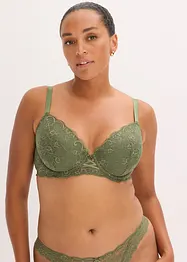 Padded-BH med delikat blonde, bonprix