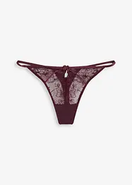 Stringtruse i nydelig blondemateriale, bonprix