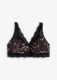 Minimizer-bralette med nydelige blonder, bonprix
