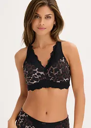 Minimizer-bralette med nydelige blonder, bonprix