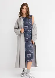 Midikjole i lett mesh, bonprix
