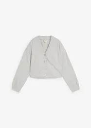 Sweatjakke av lett viskosemiks med glans, bonprix
