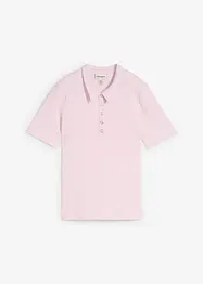 Ribbet poloskjorte, bonprix
