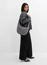 Bomberjakke av viskosemiks med glans, bonprix