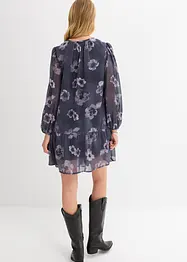 Kort chiffonkjole, bonprix