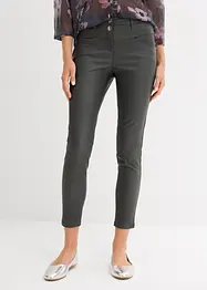 Stretchbukse med glanseffekt, bonprix