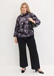 Bluse av strukturert krepp, bonprix