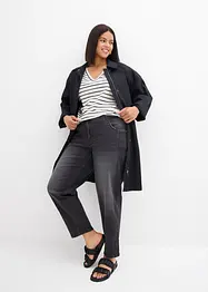 Barrel-jeans Mid Waist, bonprix