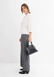 Oversized sweatshirt i 100% bomull, bonprix