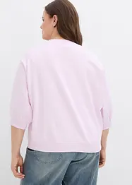 Oversized sweatshirt i 100% bomull, bonprix