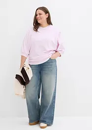 Oversized sweatshirt i 100% bomull, bonprix
