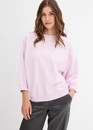Oversized sweatshirt i 100% bomull, bonprix