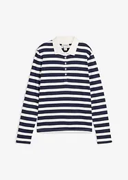 Poloskjorte i fast økologisk bomull, bonprix