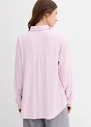 Skjortebluse av myk viskose, bonprix