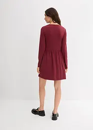 Utsvingt trikotkjole, bonprix