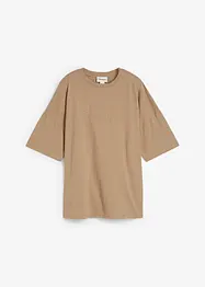 Oversized topp i 100% økologisk bomull, bonprix