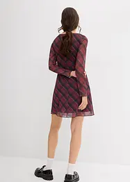 Minikjole i fin mesh, bonprix