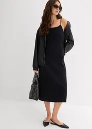 Flanellkjole med stropper av 100% bomull, bonprix