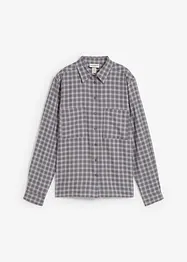 Skjorte i 100% bomull med rutemønster, bonprix