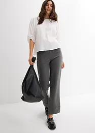 Loose Fit-topp i 100% bomull, bonprix