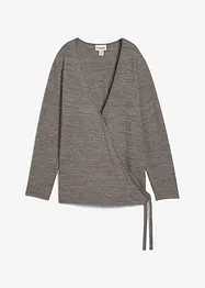 Cardigan i omslagsmodell, bonprix