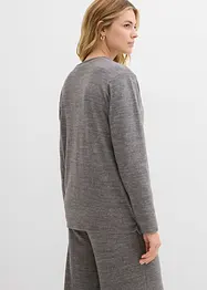 Cardigan i omslagsmodell, bonprix