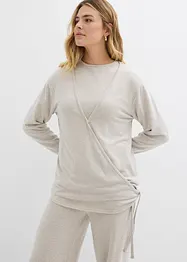 Cardigan i omslagsmodell, bonprix