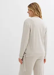 Cardigan i omslagsmodell, bonprix