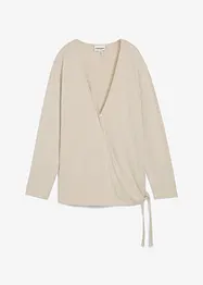 Cardigan i omslagsmodell, bonprix