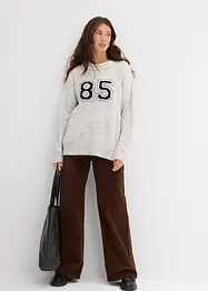 Oversized genser med lave skuldersømmer, bonprix