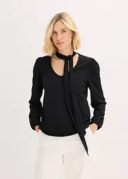 Stukturtopp med avtagbar sløyfe, bonprix