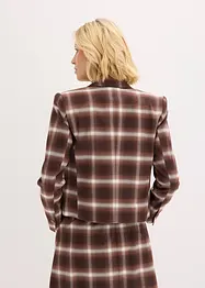 Rutet blazer, bonprix