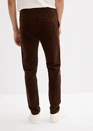 Pull on-kordfløyelsbukse med stretch, Regular Fit, bonprix