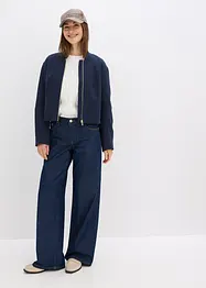 Wide Leg-jeans Mid Waist, bonprix