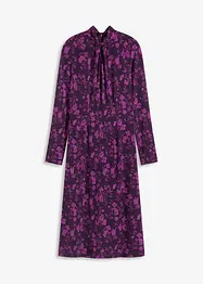 Midikjole med ståkrage, bonprix