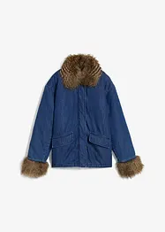 Lett vattert denimjakke, bonprix