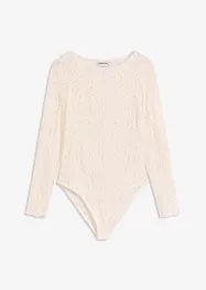 Blondetopp med lodden overflate, bonprix