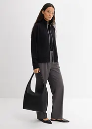 Oversized jakke i viskosemiks, bonprix