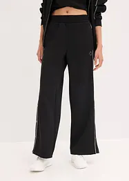 Joggebukse i Quick Dry-materiale med knapper langs sidesømmen, bonprix