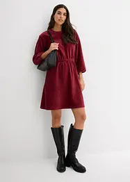 Kjole i jerseycord, bonprix